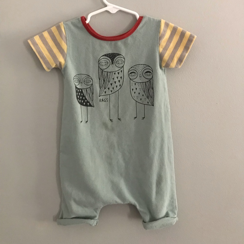 RAGS TO RACHES ROMPER 12-18 months
